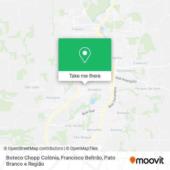 Boteco Chopp Colônia map