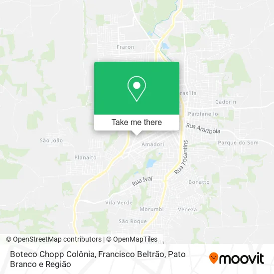 Boteco Chopp Colônia map