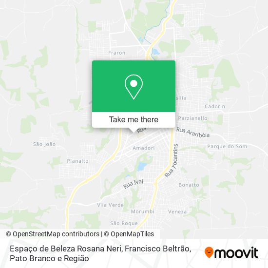 Espaço de Beleza Rosana Neri map