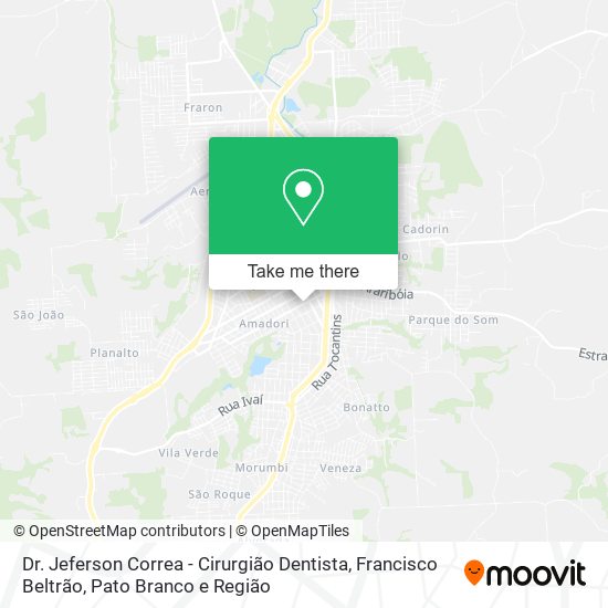 Dr. Jeferson Correa - Cirurgião Dentista map