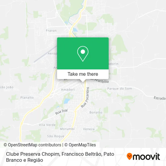 Clube Preserva Chopim map