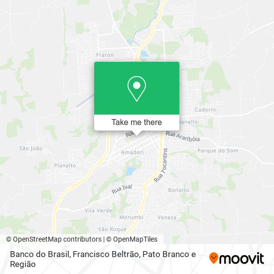 Banco do Brasil map