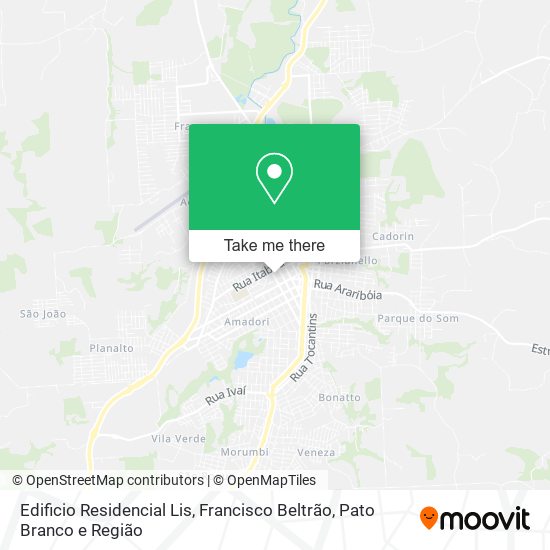 Edificio Residencial Lis map