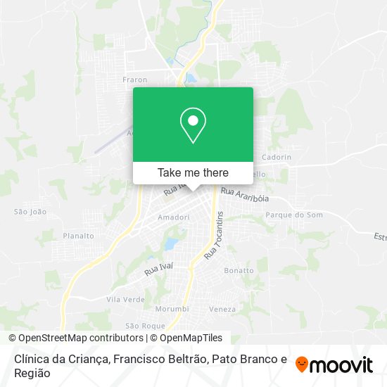 Clínica da Criança map
