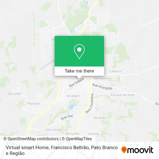 Virtual smart Home map