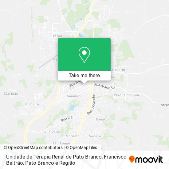 Unidade de Terapia Renal de Pato Branco map