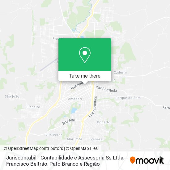 Juriscontabil - Contabilidade e Assessoria Ss Ltda map