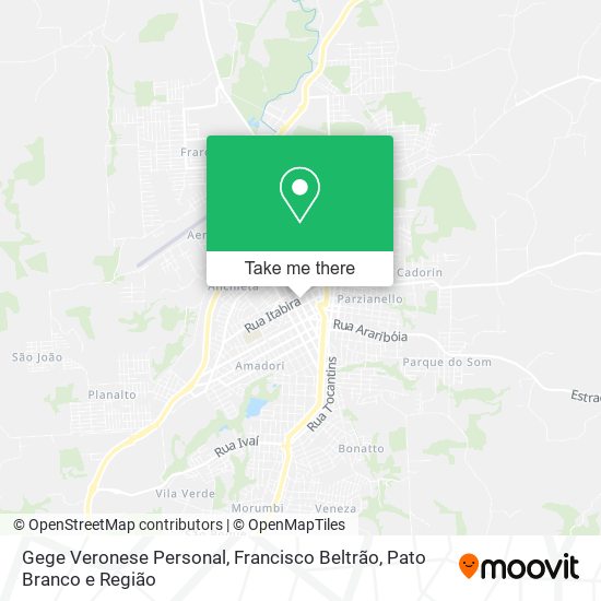 Gege Veronese Personal map