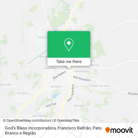 God's Bless Incorporadora map