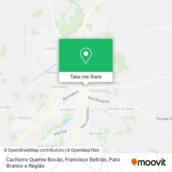 Cachorro Quente Bocão map