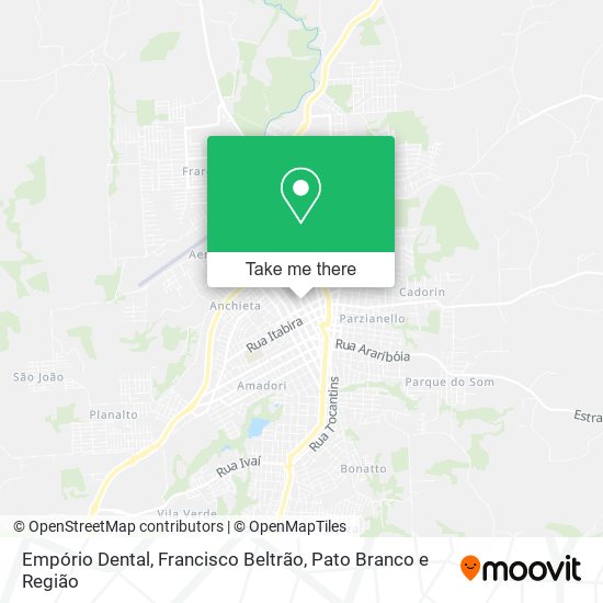 Empório Dental map
