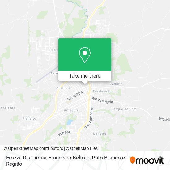 Frozza Disk Água map