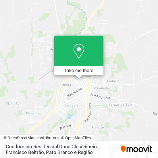 Condominio Residencial Dona Cleci Ribeiro map