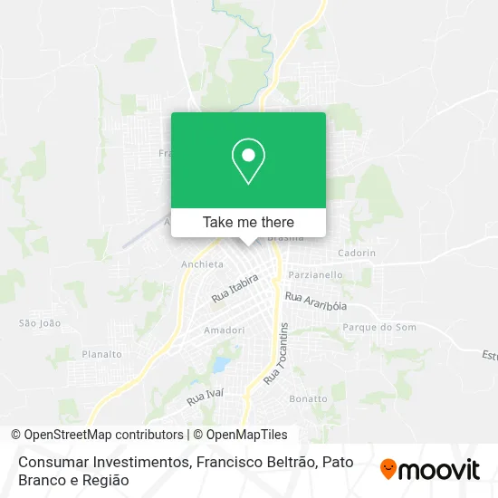Consumar Investimentos map