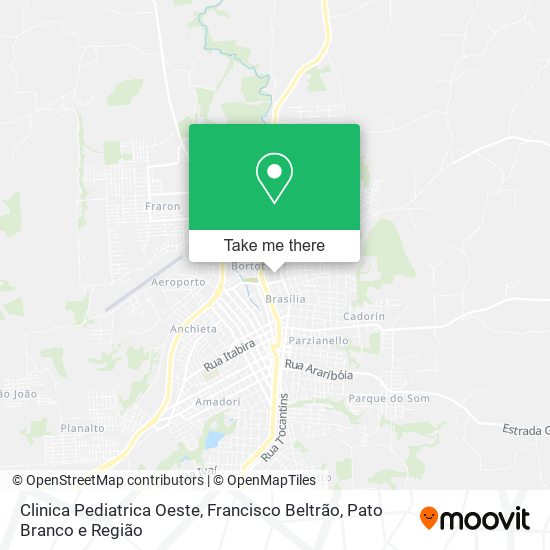 Clinica Pediatrica Oeste map