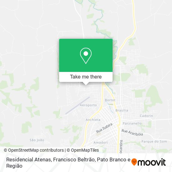 Residencial Atenas map