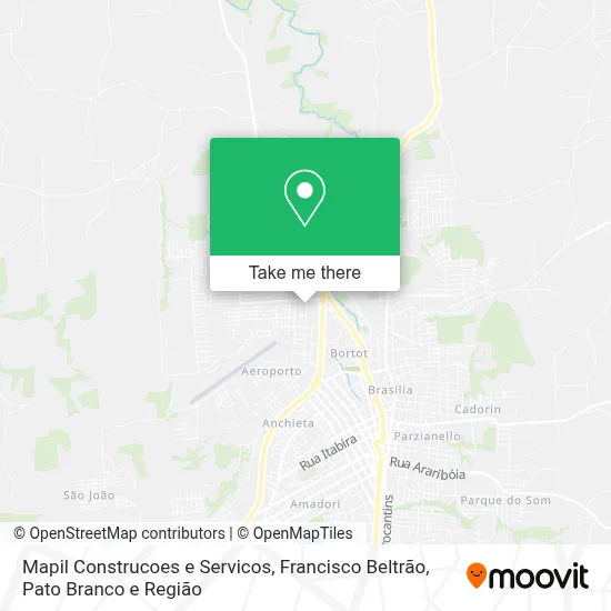 Mapil Construcoes e Servicos map