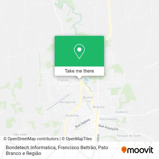 Bondetech Informatica map