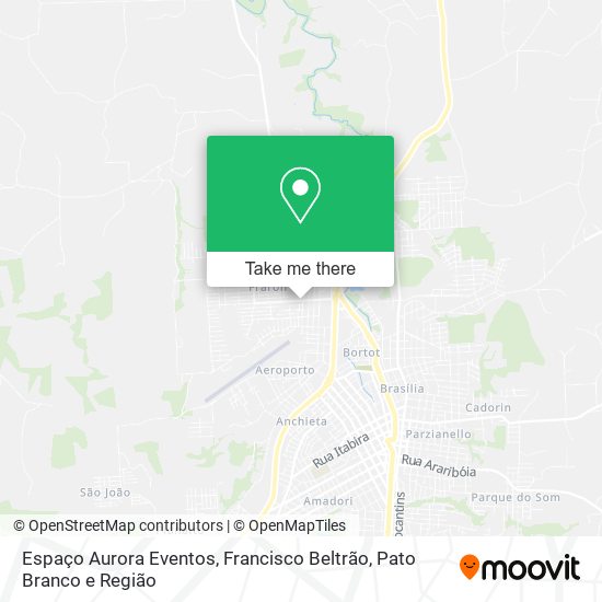 Espaço Aurora Eventos map