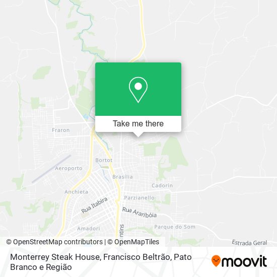 Monterrey Steak House map