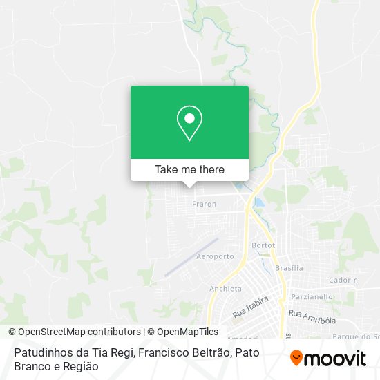 Patudinhos da Tia Regi map