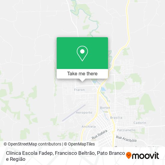 Clínica Escola Fadep map