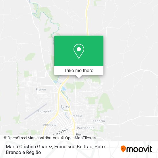 Maria Cristina Guarez map