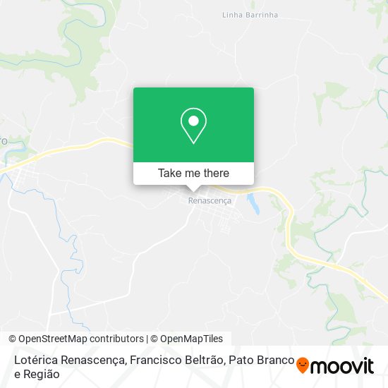 Lotérica Renascença map