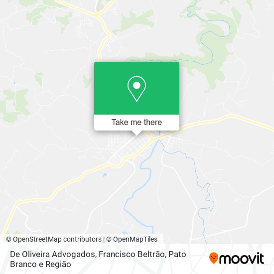 De Oliveira Advogados map