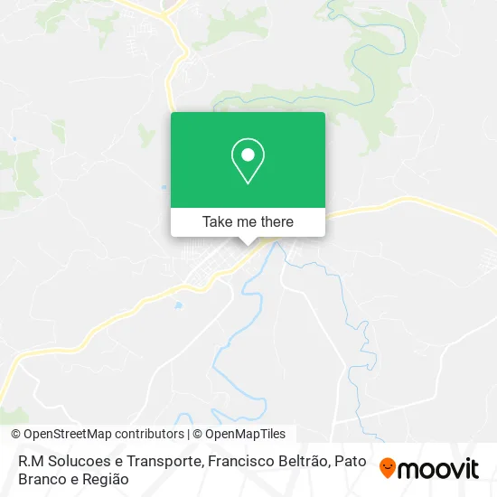 R.M Solucoes e Transporte map