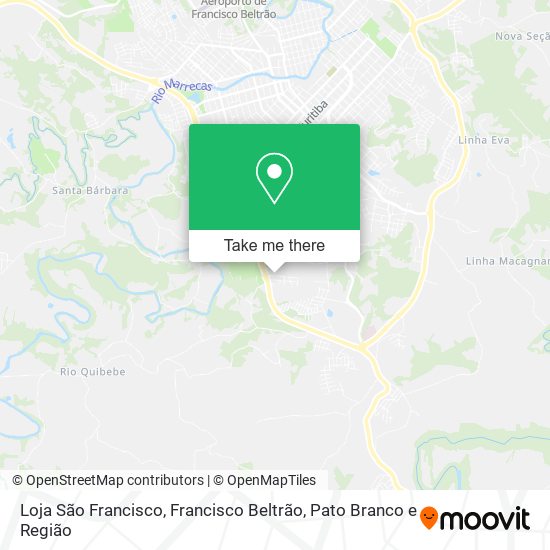 Loja São Francisco map