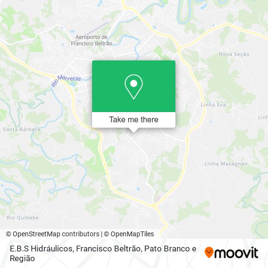 E.B.S Hidráulicos map