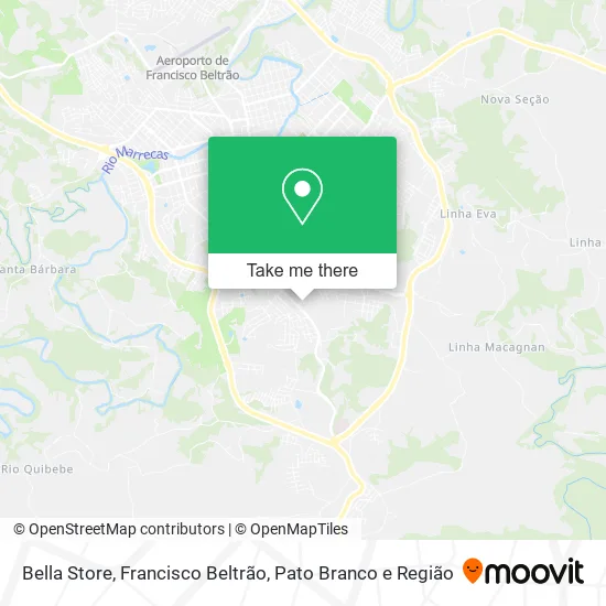 Bella Store map