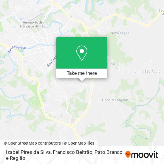 Izabel Pires da Silva map