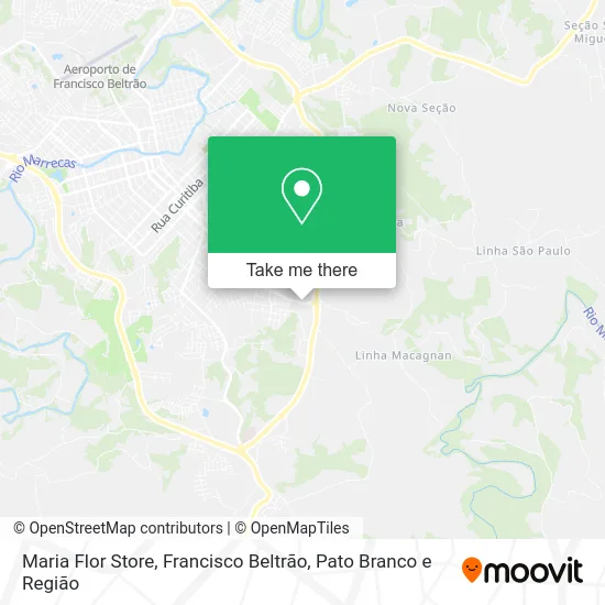 Maria Flor Store map