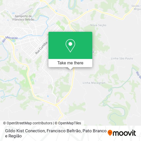 Gildo Kist Conection map