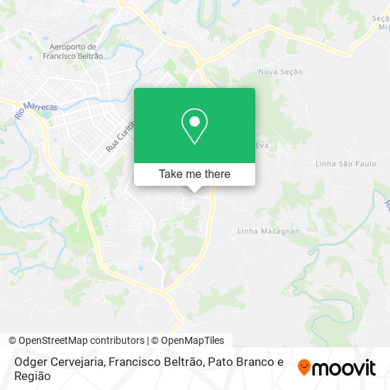 Odger Cervejaria map