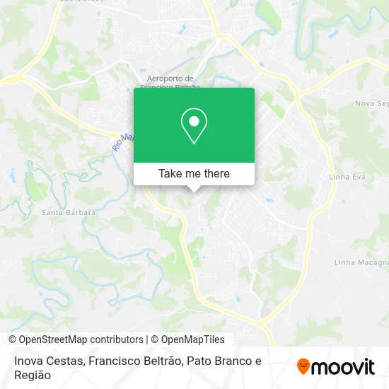 Inova Cestas map