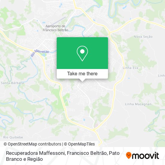 Recuperadora Maffessoni map