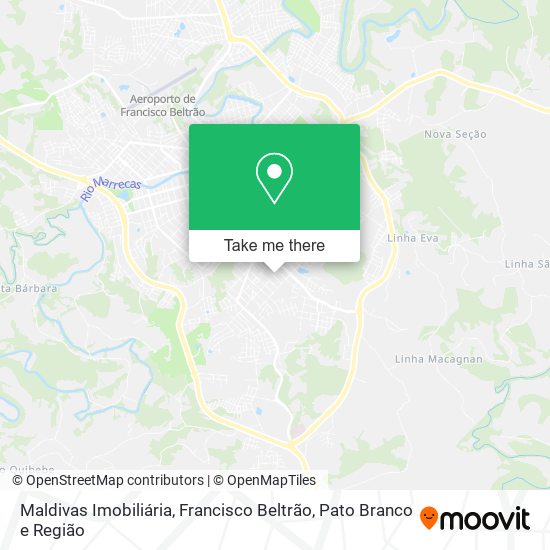 Maldivas Imobiliária map
