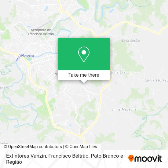 Extintores Vanzin map