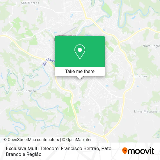 Exclusiva Multi Telecom map