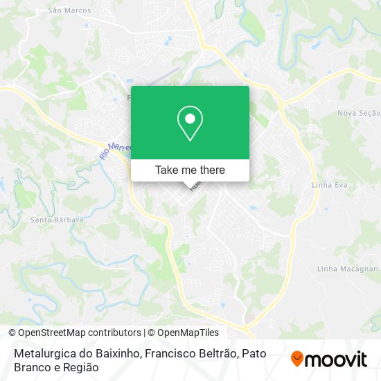 Metalurgica do Baixinho map