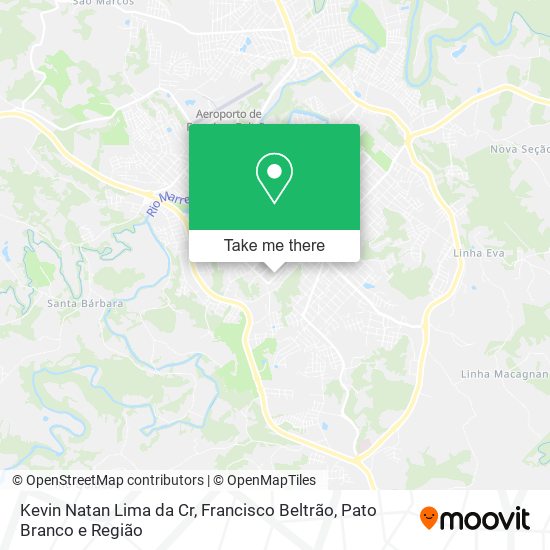 Kevin Natan Lima da Cr map