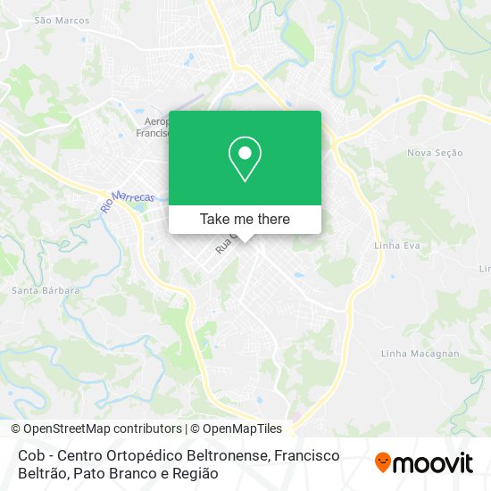 Cob - Centro Ortopédico Beltronense map