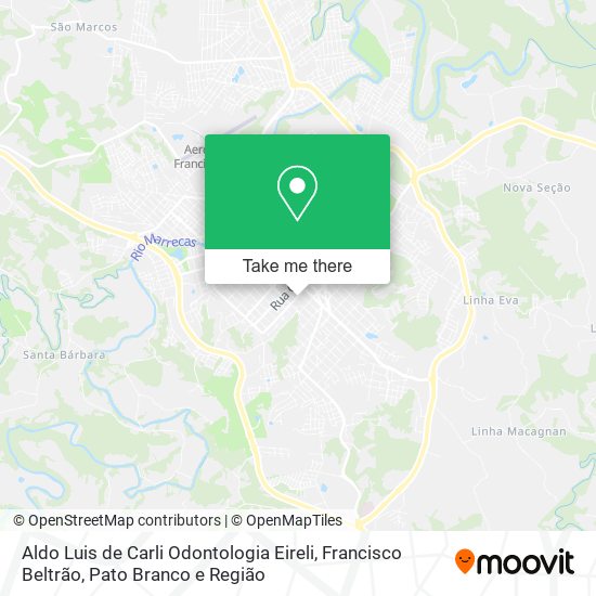 Aldo Luis de Carli Odontologia Eireli map