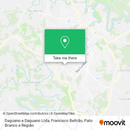 Daguano e Daguano Ltda map