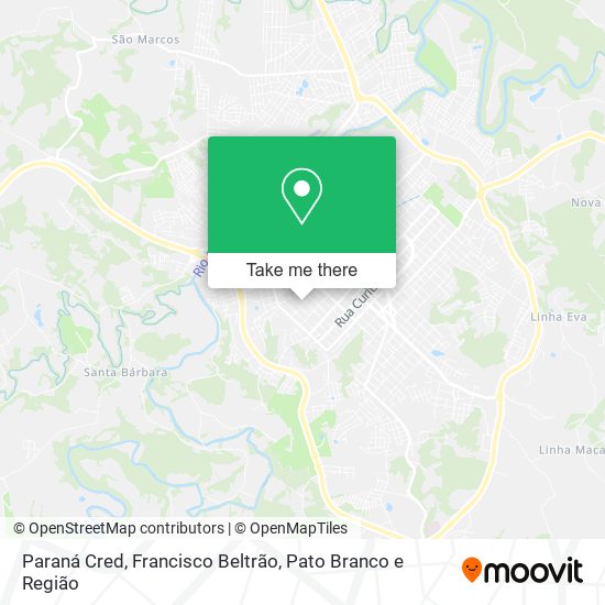 Paraná Cred map