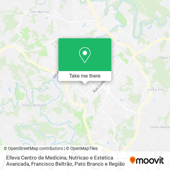 Elleva Centro de Medicina, Nutricao e Estetica Avancada map