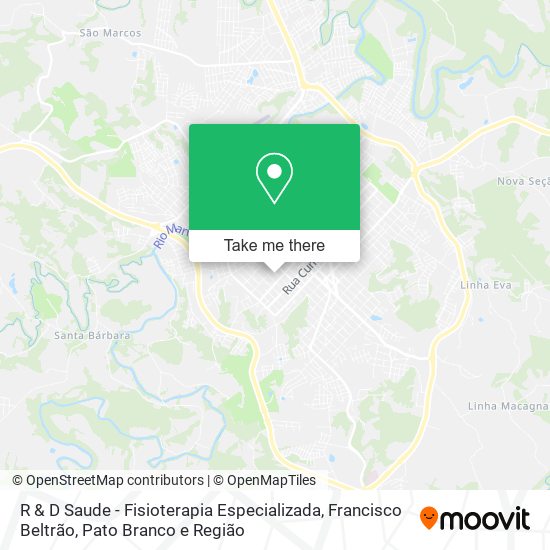 R & D Saude - Fisioterapia Especializada map